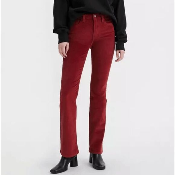 Levi's Women's 725 High Rise Bootcut Corduroy Pants size 30 - Picture 1 of 10